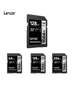Купить Карта памяти Lexar Professional 1066x SDXC SILVER 128GB (LSD1066128G-BNNNG)  в E-mobi