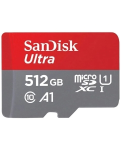 Купить Карта памяти SanDisk SDSQUNR-512G-GN3MN 388289 Ultra microSDXC 512 GB class 10 UHS-1 в E-mobi
