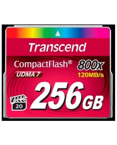 Купить Карта памяти Transcend Compact Flash TS256GCF800 256GB в E-mobi
