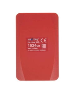 Купить Внешний SSD диск SmartBuy Aqous A1 1ТБ (SB001TB-A1R-U31C)  в E-mobi