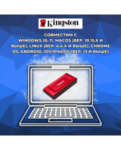 Купить Внешний SSD диск Kingston SXS1000R 1 ТБ (SXS1000R/1000G)  в E-mobi