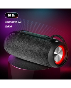 Купить Портативная колонка Defender G30 Black  в E-mobi