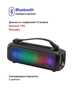 Купить Портативная колонка Supra BTS-510 Black (BTS-510)  в E-mobi