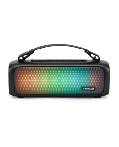 Купить Колонка портативная Hyundai H-PS1020 16 W, 2.0 BT, 10 м, 1500 mAh, чёрная в E-mobi