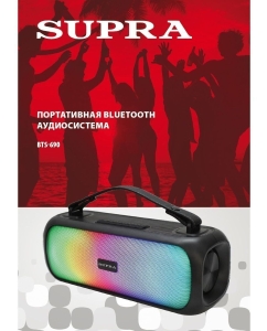 Купить Портативная колонка Supra BTS-690 Black (BTS-690)  в E-mobi