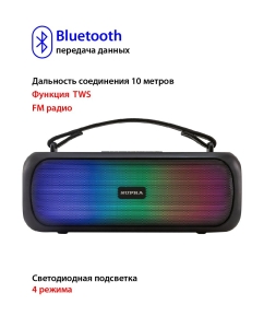 Купить Портативная колонка Supra BTS-690 Black (BTS-690)  в E-mobi