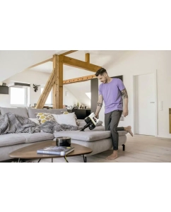 Купить Ручной пылесос Karcher VC 4 Cordless myHome, 140Вт, белый/серый 1.198-630.0  в E-mobi