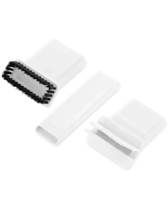 Купить Ручной пылесос handstick KitFort КТ-5198, 75Вт, белый/фиолетовый  в E-mobi