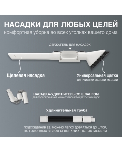 Купить Пылесос TESLER Pure Storm 5000 белый, черный  в E-mobi