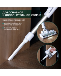 Купить Пылесос Timberk T-VCH-75 белый  в E-mobi