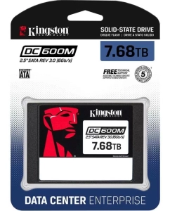 Купить Внутренний SSD накопитель Kingston DC600M SEDC600M/7680G 7.7ТБ  в E-mobi