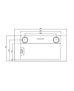 Купить Вытяжка встраиваемая Schtoff Quattroporte 60 белый  в E-mobi