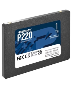 Купить SSD накопитель Patriot Memory P220 2.5" 1 ТБ (P220S1TB25)  в E-mobi