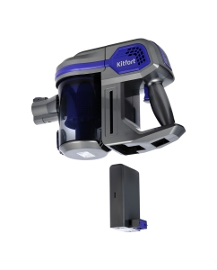 Купить Пылесос Kitfort КТ-5103 серебристый, синий  в E-mobi