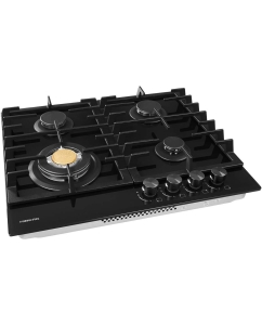 Купить Встраиваемая варочная панель газовая Hiberg VM 60440 B черный  в E-mobi
