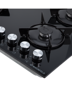 Купить Встраиваемая варочная панель газовая MAUNFELD EGHG.64.13STS-EB черный  в E-mobi