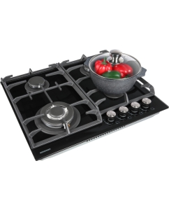 Купить Встраиваемая варочная панель газовая NordFrost HM 6044 B черный  в E-mobi