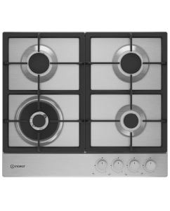 Купить Встраиваемая варочная панель газовая Indesit THPM 642 W/IX/I серебристый в E-mobi