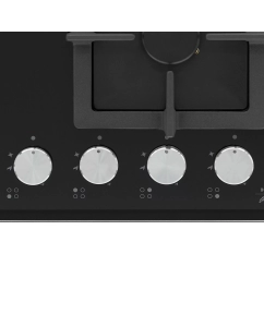 Купить Встраиваемая варочная панель газовая Krona CALORE 60 BL черный  в E-mobi