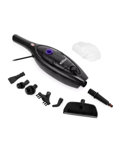 Купить Паровая швабра Kitfort КТ-1061 черный, фиолетовый  в E-mobi