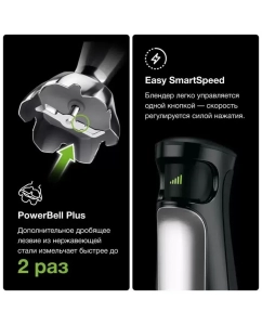 Купить Погружной блендер Braun Multiquick 7 MQ7035X Black  в E-mobi