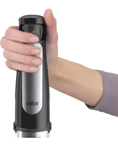 Купить Погружной блендер Braun HB701AI-MQ7075X Black/Grey  в E-mobi