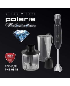 Купить Погружной блендер Polaris PHB 0848 Black/Grey  в E-mobi