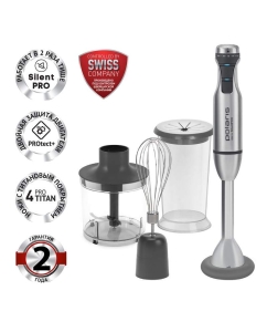 Купить Погружной блендер Polaris PHB 1591L Silent Silver в E-mobi