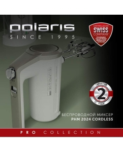 Купить Миксер беспроводной Polaris PHM 2024 CordLess белый  в E-mobi