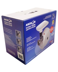 Купить Электромясорубка Аксион М 32.01 White  в E-mobi
