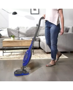 Купить Паровая швабра Kitfort КТ-1059 черный, синий  в E-mobi