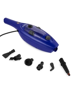 Купить Паровая швабра Kitfort КТ-1059 черный, синий  в E-mobi