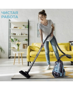 Купить Пылесос Scarlett SC-VC 80 C 377 черный  в E-mobi