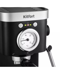 Купить Рожковая кофеварка Kitfort КТ-788 Black  в E-mobi