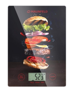 Купить Весы кухонные MAUNFELD MKS-519G02 разноцветный  в E-mobi