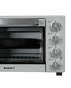 Купить Мини-печь KRAFT KFC-MO 381 HGR серый  в E-mobi