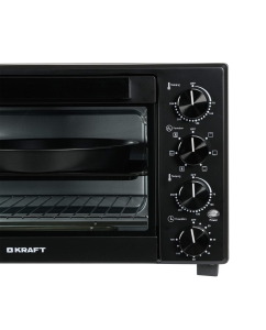 Купить Мини-печь KRAFT KFC-MO 384 HRKBL черный  в E-mobi