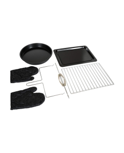 Купить Мини-печь KRAFT KFC-MO 384 HRKBL черный  в E-mobi