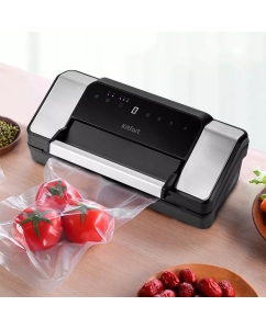 Купить Вакуумный упаковщик Kitfort КТ-1532 Silvery, Black  в E-mobi