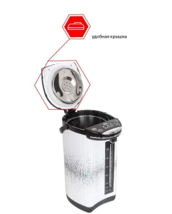 Купить Термопот JVC JK-TP1027 6.5 л серебристый  в E-mobi