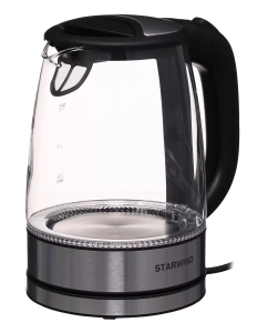 Купить Чайник электрический STARWIND SKG5210 1.7 л серебристый, черный  в E-mobi