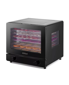 Купить Сушилка для овощей и фруктов Kitfort КТ-1960 черная в E-mobi