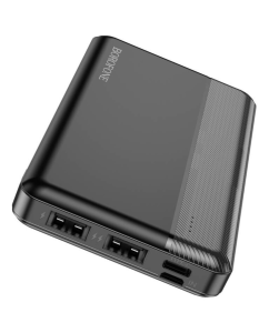 Купить Внешний аккумулятор Borofone BJ24 10000 мА/ч для мобильных устройств, для ноутбука черный  в E-mobi