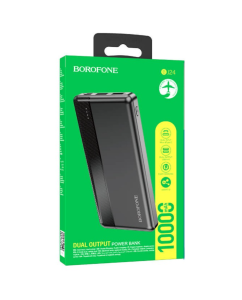Купить Внешний аккумулятор Borofone BJ24 10000 мА/ч для мобильных устройств, для ноутбука черный  в E-mobi