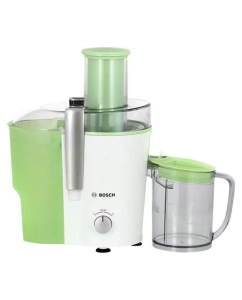 Купить Соковыжималка центробежная Bosch VitaJuice MES25G0 white/green в E-mobi