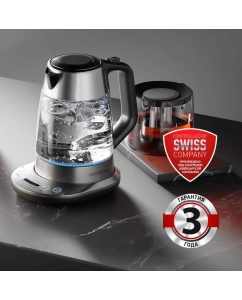 Купить Чайник электрический Polaris PWK 1775CGLD 1.7 л серебристый  в E-mobi