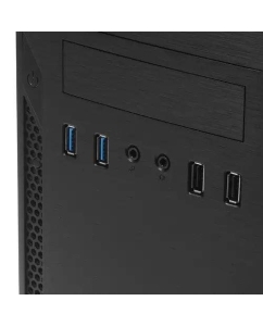 Купить Корпус компьютерный Foxline FL-628 (FL-628-FZ450R-U32) Black  в E-mobi