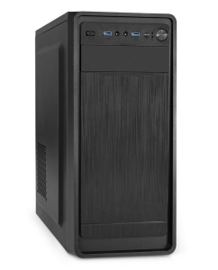 Купить Корпус компьютерный ExeGate (XP-332UC-XP400) Black  в E-mobi