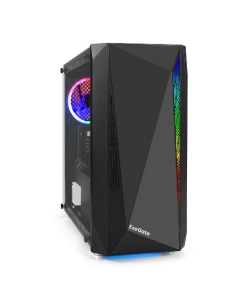 Купить Корпус компьютерный ExeGate Mistery R2 (EX294384RUS BK) черный в E-mobi