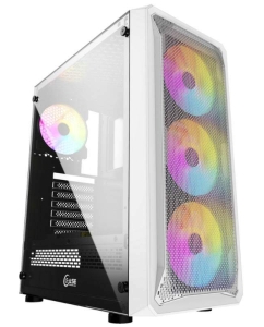 Купить Корпус компьютерный Powercase Mistral Z4 (CMIZW-L4) White в E-mobi